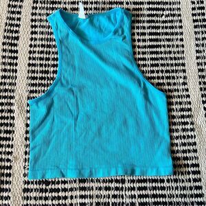 No brand size Medium Blue Cropped tank top